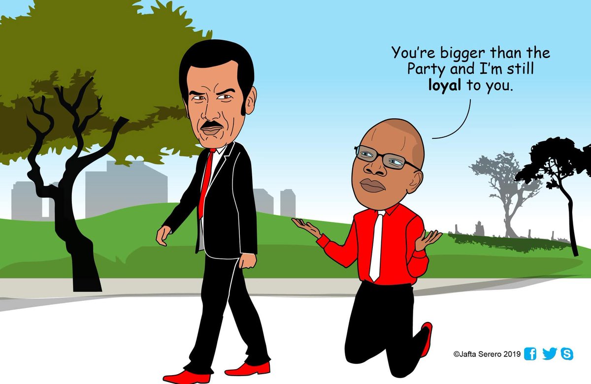 Kgama has got them exactly where he wants them!     catch 22! half the party says this is an insult to Sissy boi!