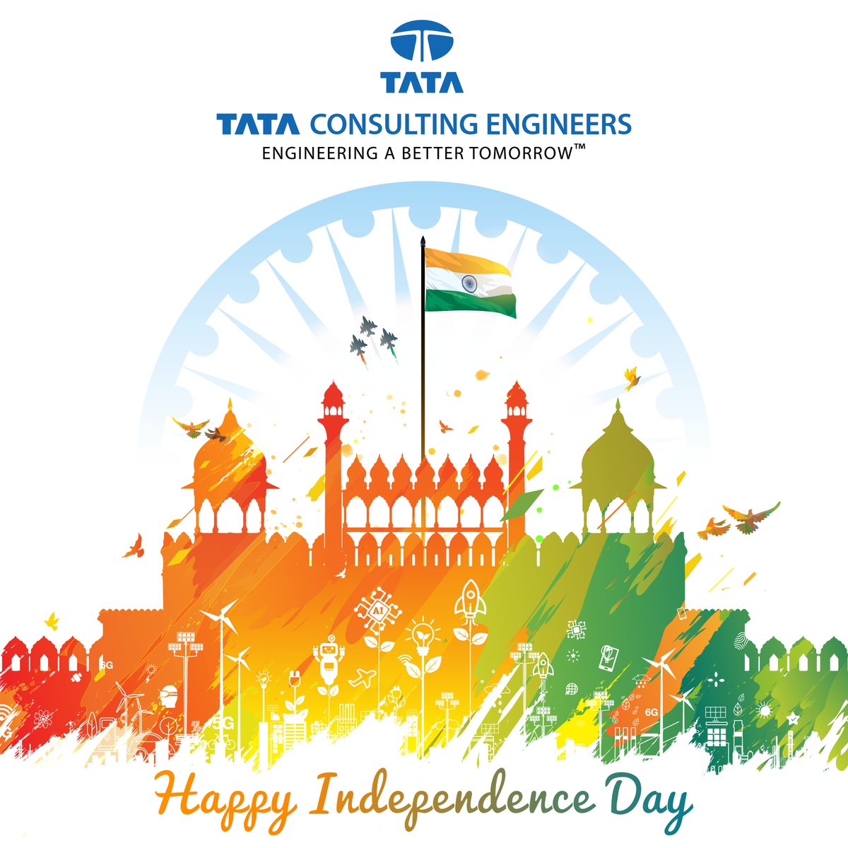 TCEConnect's tweet image. Celebrating the Spirit of Freedom and Progress

This Independence Day, we honour the journey of our nation, a journey built on the dreams, courage and determination of countless visionaries who paved the way for progress.

At #TataConsultingEngineers (#TCE), we believe that true…