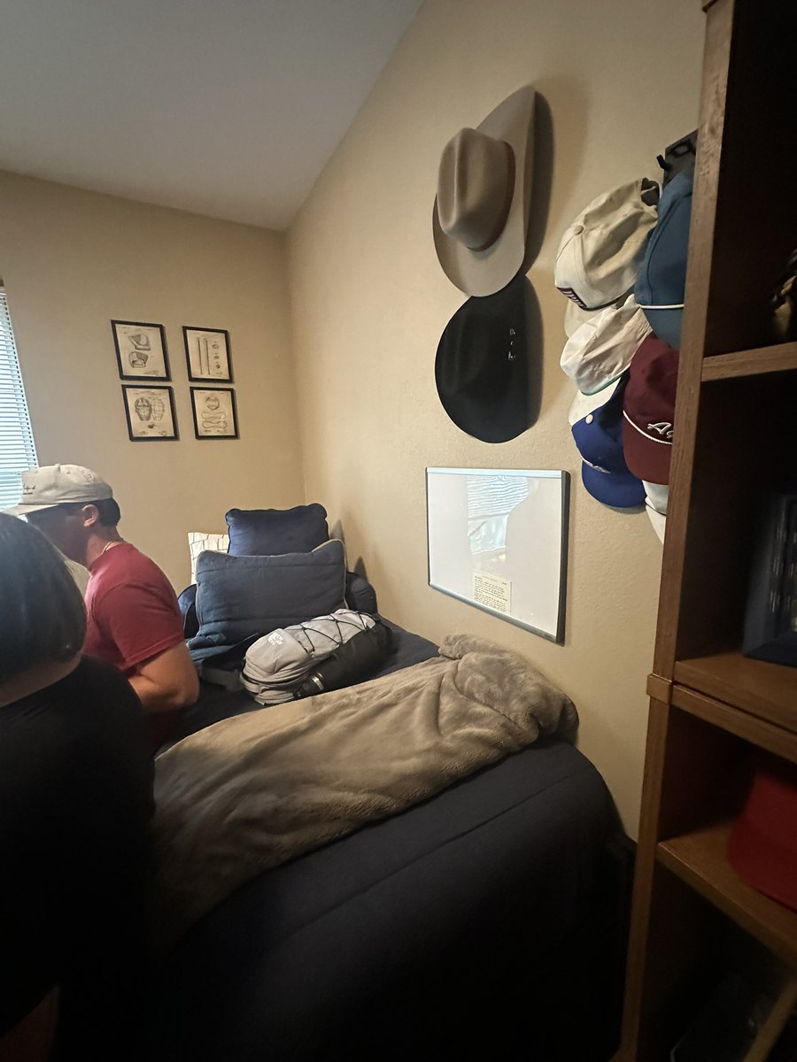 Today was by the far the hardest day a Father and Mother will go through. He is settled in and ready to spread his wings and do Great things. 

We all love you Huddy