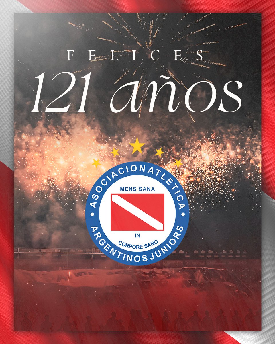#AAAJ No hay, ni habrá nada más lindo que seguirte todos los dias ♥️

121 años de la Asociación Atlética Argentinos, historia, frutos y prestigio 🇦🇹

#ElSemilleroDelMundo 🌎