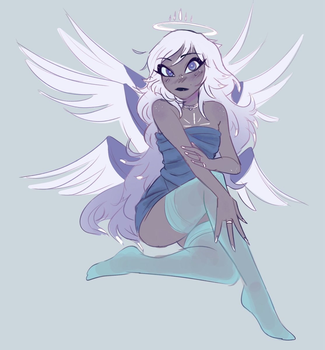 eh , ill draw her in sabrina carpenter poses anyways

#hazbinhotelemily