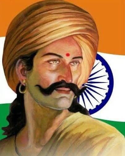 ಸ್ವಾತಂತ್ರ್ಯ ಸೇನಾನಿ, ಕಿತ್ತೂರು ರಾಣಿ ಚನ್ನಮ್ಮಾಜಿಯ ಬಲಗೈ ಭಂಟ, ಬ್ರಿಟಿಷರ ಬೆವರಿಳಿಸಿದ ಕ್ರಾಂತಿವೀರ ಸಂಗೊಳ್ಳಿ ರಾಯಣ್ಣ ಅವರ ಜನ್ಮದಿನದಂದು ಶತ ಕೋಟಿ ನಮನಗಳು🙏🧡🤍💚🇮🇳
#SangolliRayanna 
My tributes to freedom fighter, revolutionary hero Sri Krantiveera Sangolli Rayanna on his birth anniversary🙏🧡🤍💚🇮🇳