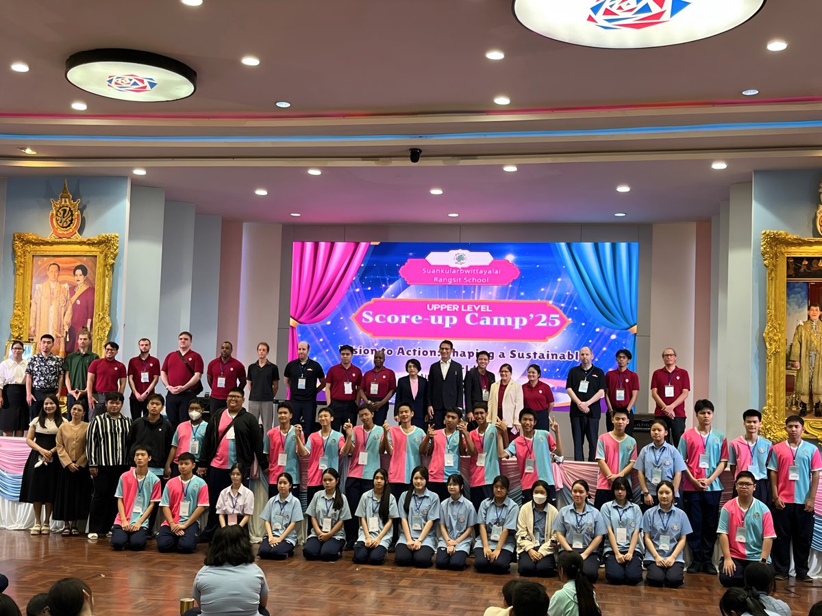 BFITSThailand's tweet image. BFITS is not only about teaching—it’s about inspiring growth at every level!

At our SKR BFITS Program's Score-Up Camp 2025, our bright students showcased science, creativity, and sustainability with hands-on projects 🌟 #BFITSProgram #ShineWithBFITS #JoinSKR #TeachInThailand 🇹🇭