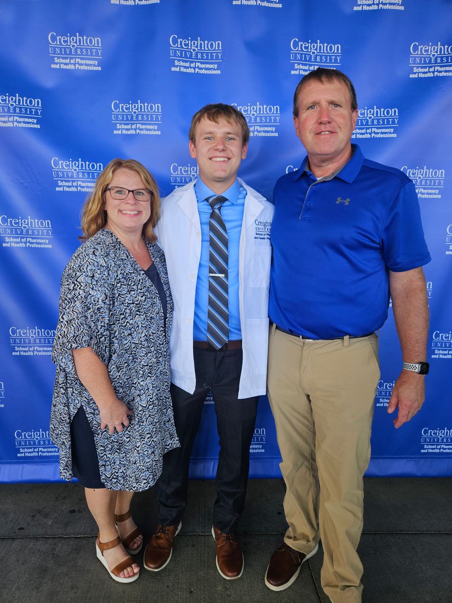 stephenchapin's tweet photo. So excited for this next journey that @Tyler3Chapin is starting.  Entering the healthcare field in the Dr of Physical Therapy program @ @gocreighton. Can't wait to follow his journey and watch him grow. Keep being you!  Good Luck Bud! https://t.co/Zn2EMXSGCG