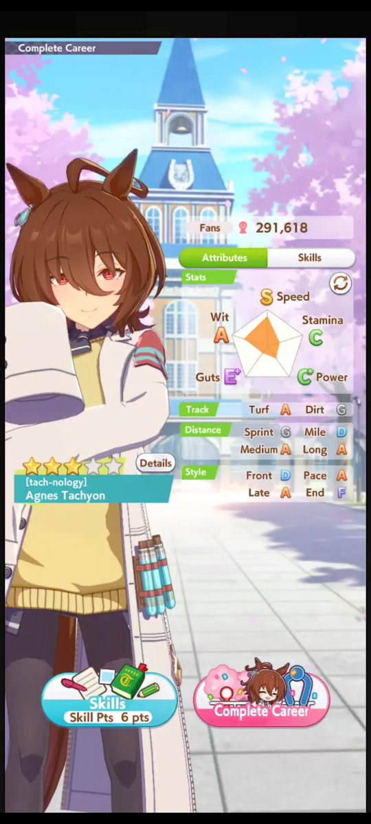 zhexn_shu's tweet photo. The first time I won the URA Finale and achieved her good ending. AGNES TACHYON SUPREMACY! MAD SCIENTIST! GUINEA PIG! https://t.co/N3SjrtH6Dh