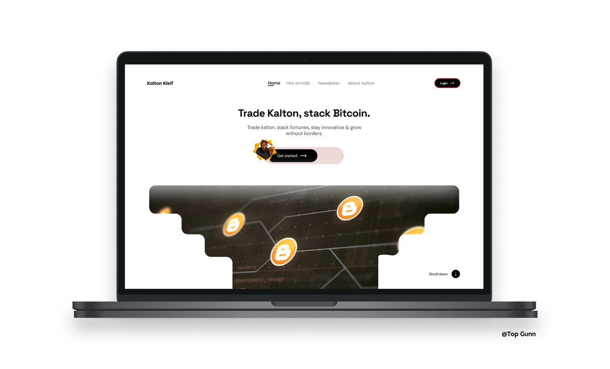 Krizzle_Gaucho's tweet photo. Hero idea 2: Bitcoin exchange & trade platform, optimised for speed & hierarchy, hence the temple-like hero image.
I enjoyed doing this & if you have images I should make websites out of, please share ๐ซก
#web3 #crypto #hodl #web3graphics https://t.co/Tu0PKtPrDP