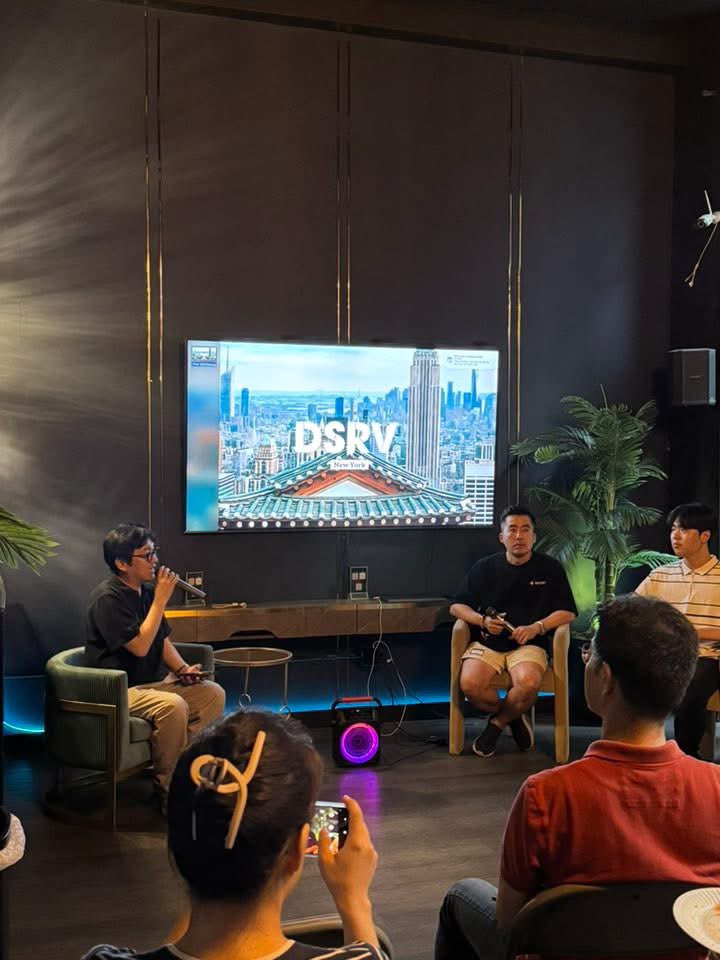 dsrvlabs_jiyun's tweet photo. Coincidentally, on August 15th, Korea’s Liberation Day,
we were able to bring together leading Korean professionals in New York
and three founders who have just set foot here.

Over my two-month business trip in New York, I came to realize—ironically—
that in this melting pot city,
Americans gather with Americans,
Canadians with Canadians,
the French with the French,
the Chinese with the Chinese,
and even people from Hong Kong and Malaysia stay tightly knit within their own circles.

Today’s event included families,
and most attendees stayed for the full four hours,
lending their support to a gathering aimed at uniting the strength of Korea’s crypto industry abroad.

I am truly grateful to everyone who joined us,
and I will work even harder to bring together more Korean talent and capabilities in the future.

Finally, I would like to extend my thanks to our panelists,
Jihoon Park, CEO of Radius,
and Taemin Park, CEO of Test In Prod,
for their contributions today.

@dsrvlabs @radius_xyz @testinprod_io