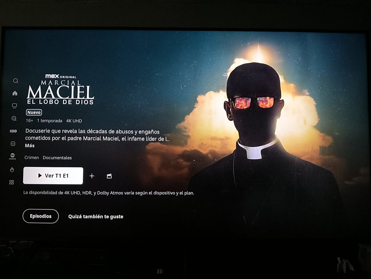 Vamos a ver la serie del que no pagó en vida lo que debía y que espero que en el infierno lo esté pagando y con intereses 

#Maciel
#HBOMax