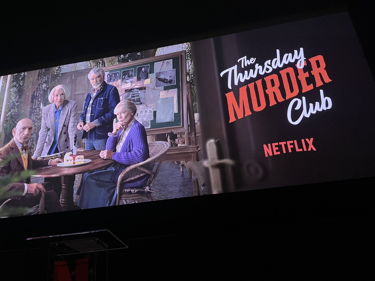 Direct_jm's tweet photo. The Thursday Murder Club is truly amazing. The direction they took this movie is astounding. Great comedic effect and a great chemistry between the characters. Definitely worth a watch on Netflix coming 08/28.

9/10
#moviereview #premiere #film #netflix #critic #comedy #like https://t.co/UlOquMAi3M