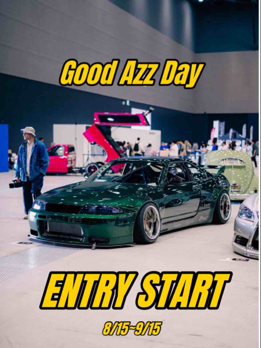 こんにちわー！🌴
エントリーが始まりましたよー！！

エントリー期間は8月15日〜9月15日までです！！🙇‍♂️🙇‍♂️

沢山のエントリーお待ちしております😊

forms.gle/NeNEcwXGrfupyT…