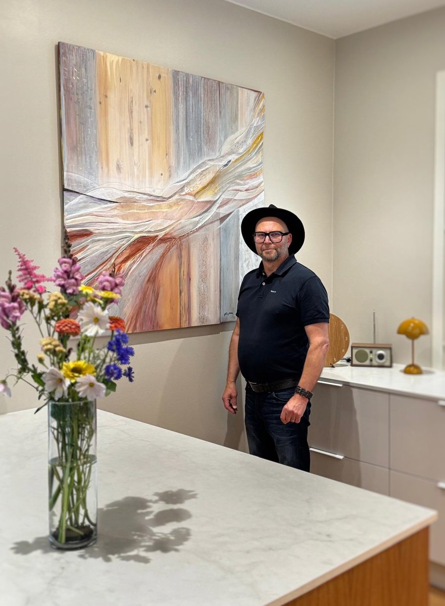 Studio_eART's tweet image. Reliefi 1200*1200 löysi paikkansa upean kodin keittiöstä. 🖌🎨
Nähdäänkö Habitaressa 10.–14.9.2025? #taide #art #sisustus #habitare @messukeskus