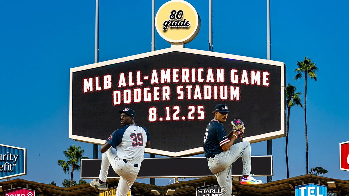 NEW YOUTUBE VIDEO⬇️

MLB HS All-American Game from Dodger Stadium ‼️

#80Grade | @ACBaseballGames 

youtu.be/mQ3Sw6cIrSk