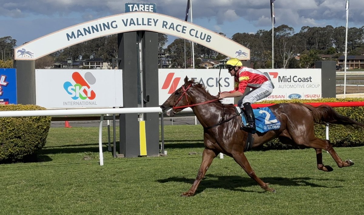 Manning Valley Race Club (@manningclub) on Twitter photo Hayley’s Rocket rewards the patience of both trainer John Shelton and owners Mr & Mrs Paine in taking out the 2nd at <a href="/ManningClub/">Manning Valley Race Club</a>
Having only her third start, she was able to break her maiden courtesy of a good ride from Matt McGuren. Hayley’s Rocket rewards the patience of both trainer John Shelton and owners Mr & Mrs Paine in taking out the 2nd at <a href="/ManningClub/">Manning Valley Race Club</a>
Having only her third start, she was able to break her maiden courtesy of a good ride from Matt McGuren.