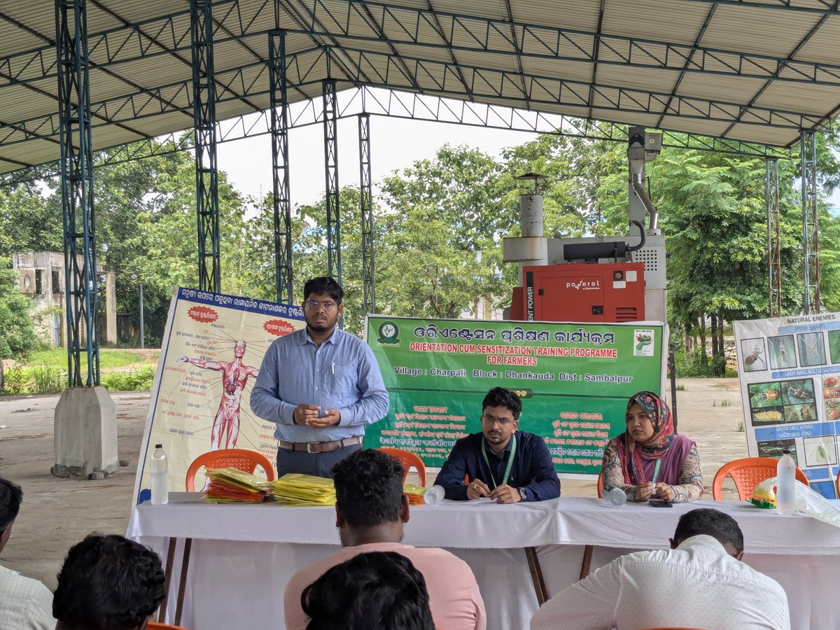 CipmcB's tweet photo. KHARIF 2 DAYS OREINTATION TRAINING PROGRAMME 2025-26,V:CHARPALI, B:DHANKAUDA, D:SAMBALPUR,24.07.25 &amp;25.07.25 https://t.co/r2p3MdXlTX