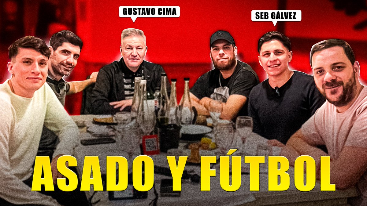 🔥 ¡NUEVO VIDEO! 🔥

📺 Una CENA REENCUENTRO con Gustavo CIMA y Seb GÁLVEZ en BUENOS AIRES – VLOG #2

🔗 youtu.be/Lrj-U6nYYts