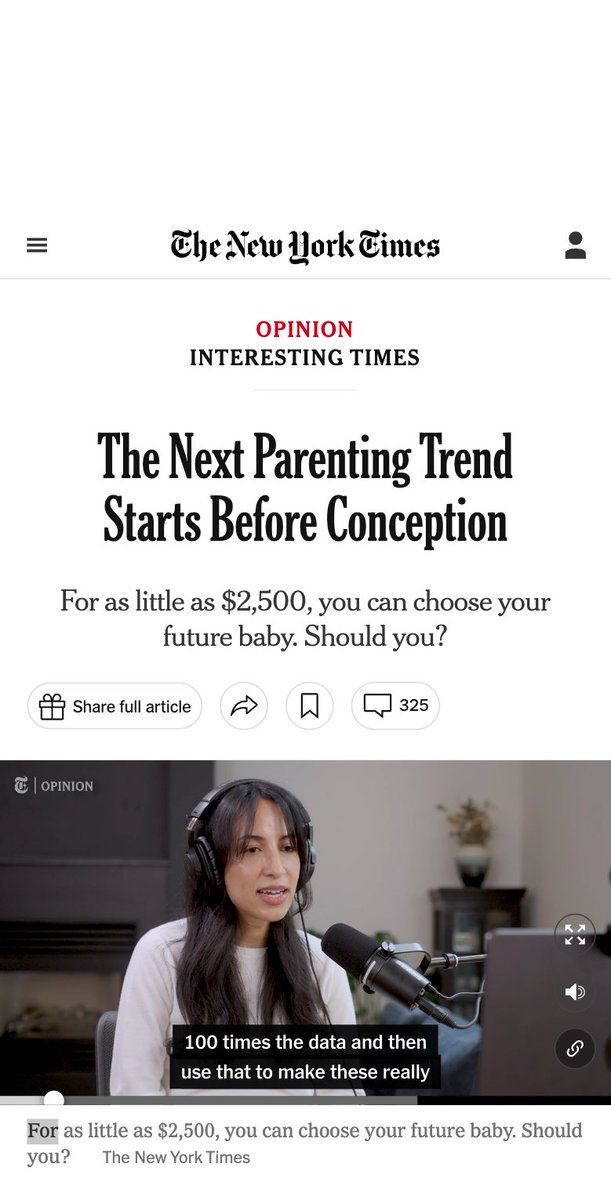 Noor Siddiqui (@noor_siddiqui_) on Twitter photo What if your baby never walks? What if they are never able to live independently?
What if you could have stopped itâŚ
but chose not to?
Thatâs the question <a href="/OrchidInc/">Orchid</a>âs embryo screening forces.
You optimize everything⌠career, diet, skincare⌠but youâre going to chance it on What if your baby never walks? What if they are never able to live independently?
What if you could have stopped itâŚ
but chose not to?
Thatâs the question <a href="/OrchidInc/">Orchid</a>âs embryo screening forces.
You optimize everything⌠career, diet, skincare⌠but youâre going to chance it on