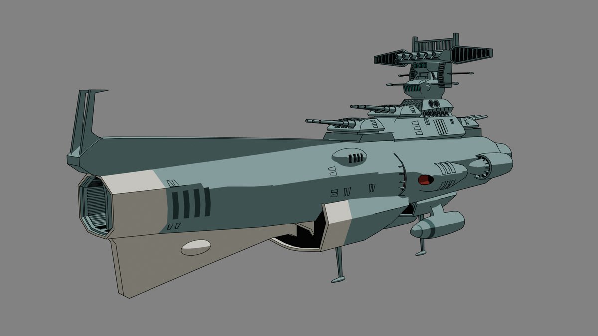 brenderでセルシェーダーにしてみました
#blender #b3d