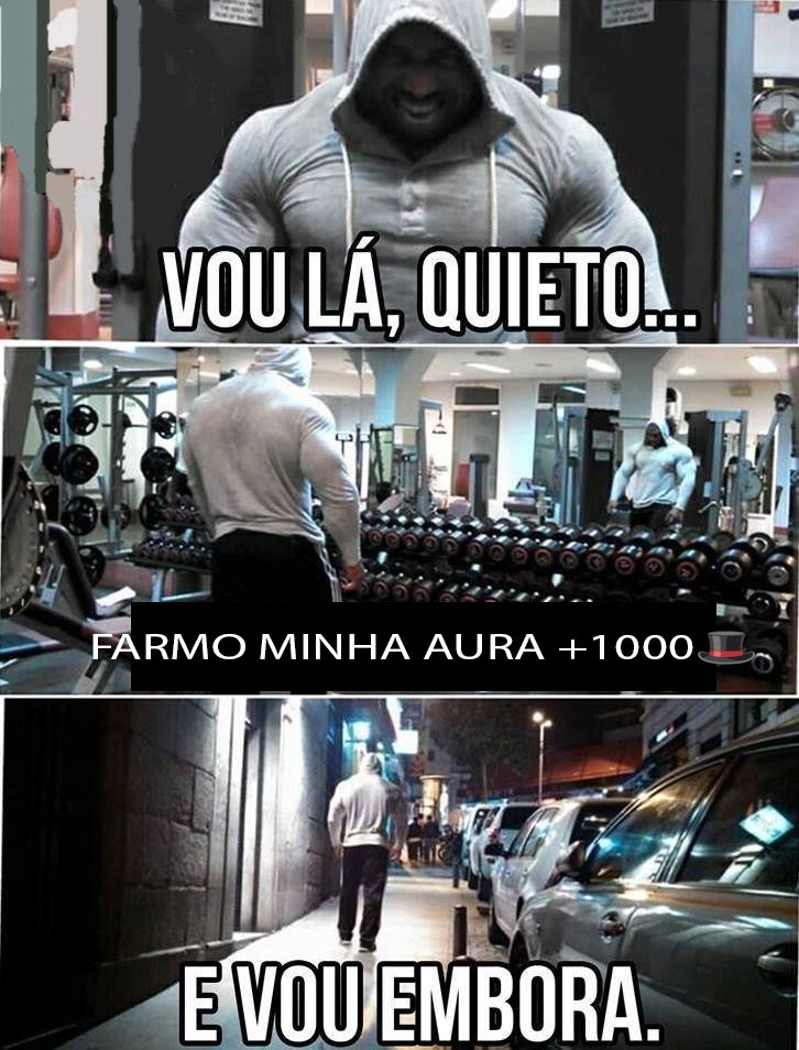farmo meu passo bem solto e vou embora