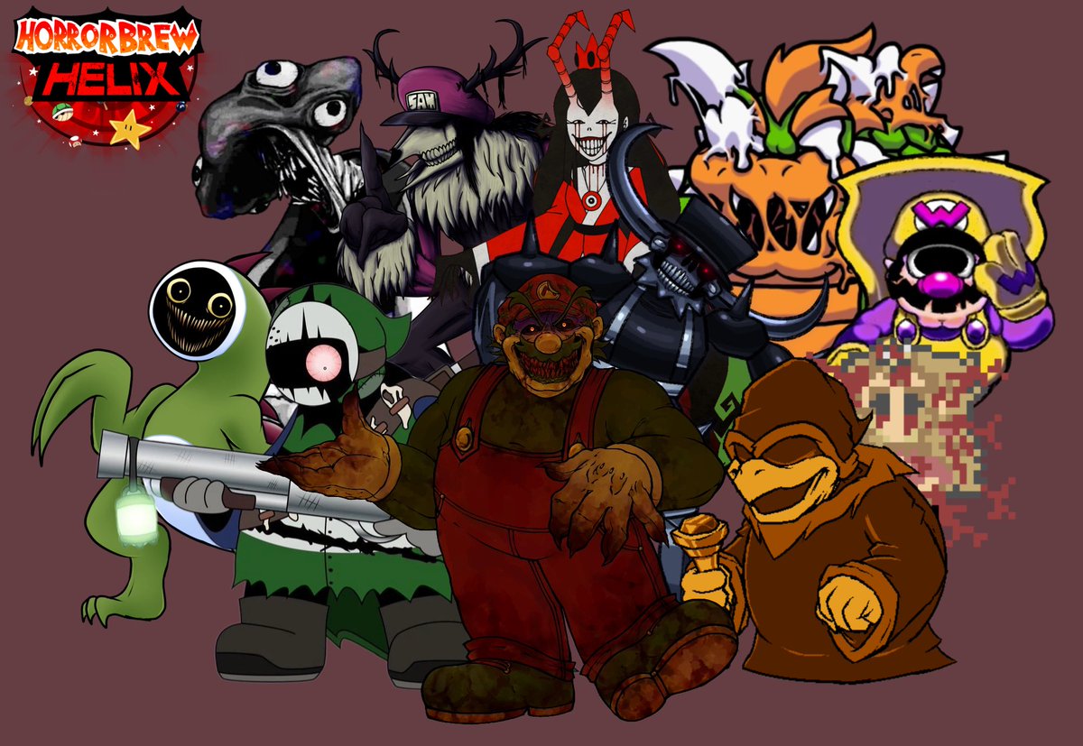 scratches my chinny chin chin
#horrorbrewhelix