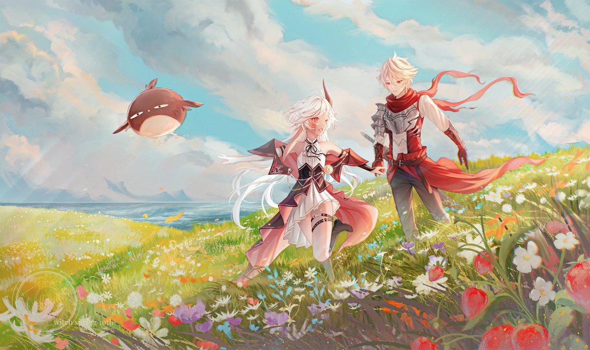 君と見たい景色 🌷
#WitchSpring10th #魔女の泉10周年 #마녀의샘10주년