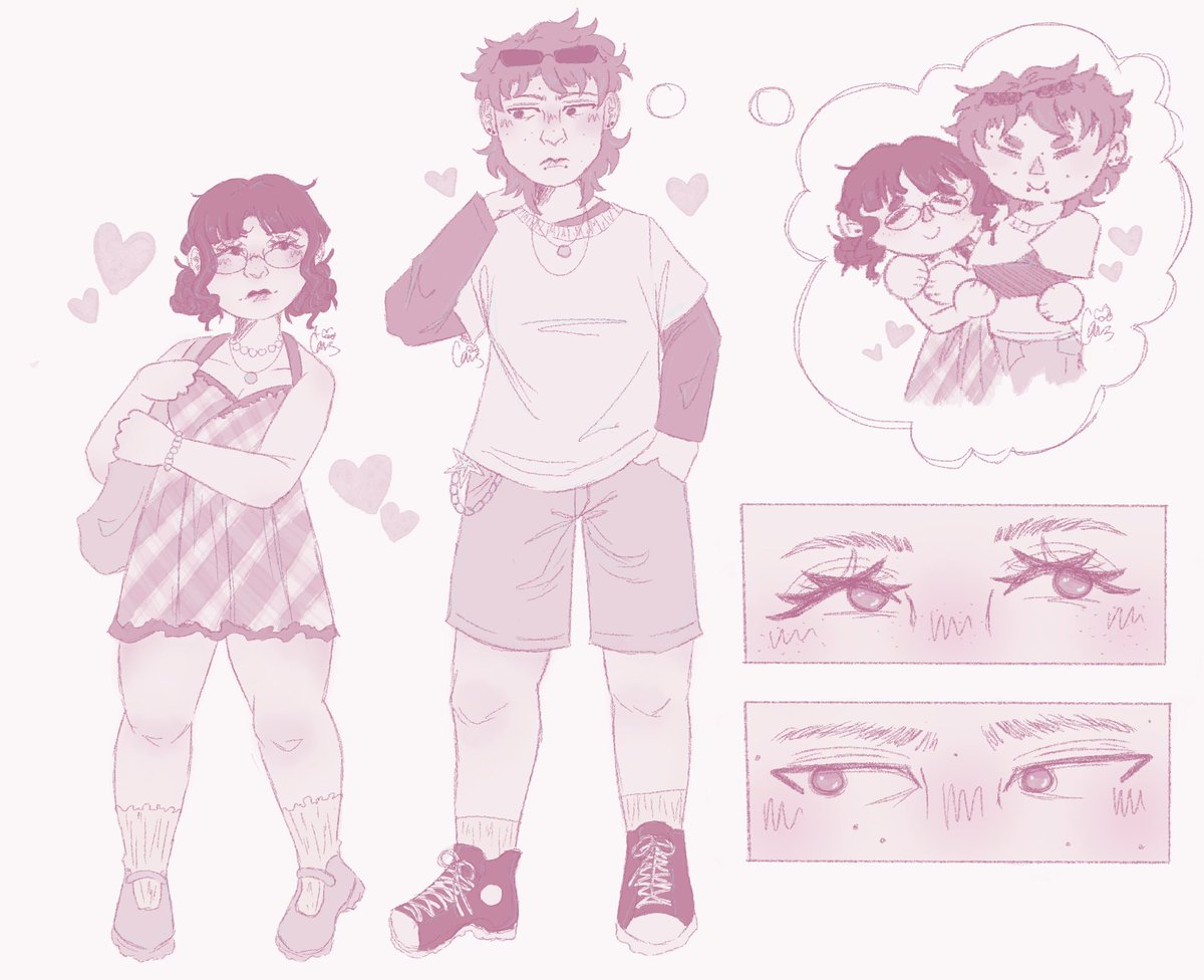 ccozziii's tweet photo. i don't have a favorite character to draw i have TWO #oc #originalcharacter #ocfanart https://t.co/RezXR6CxUr