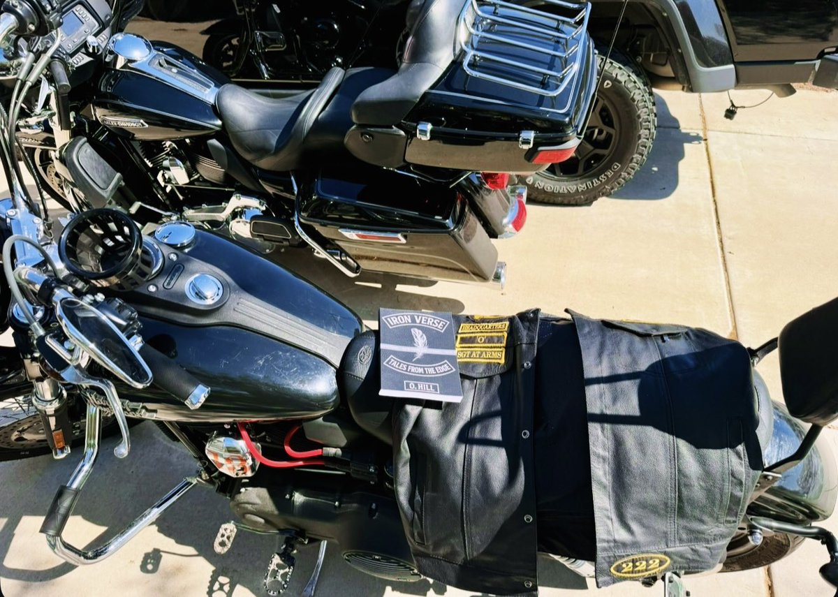 LA_Inked_Beard's tweet photo. Steel between my knees. Wind at my back.
The road don’t judge, and neither do we.
This is brotherhood carved in asphalt and scars.
This is Iron Verse; tales for the lifers, the outlaws, the ones who ride because breathing ain’t enough. https://t.co/MxfDj8oZBR