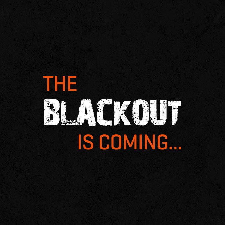 TONYXTWOUSA's tweet photo. ALERT WORLD WIDE BLACKOUT IN PROGRESS https://t.co/VIU1kICdI2