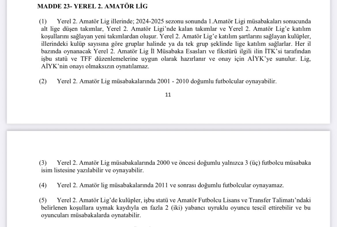 mete5006's tweet photo. Herkesin zevkine takım kurup katıldığı halı saha tadında, herhangi bir gelir olmadan oynayan oyunculardan kurulu lig olan 2.Amatör Liglerine Kontenjan Kuralı getirmek büyük iş aferin ülke futbolunu 2.Amatör Ligler kurtaracak 👏 👏 https://t.co/1LFmBy28Dz