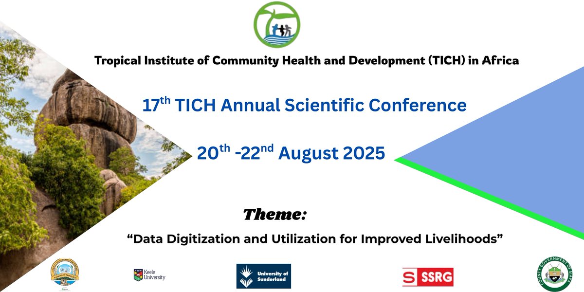 3 days to go!
 The TICH Annual Scientific Conference is almost here where ideas spark, research inspires, and innovation takes flight. 
 Don’t miss it! 
forms.gle/68fh8HQVJYJMXH…
#TICHConference2025