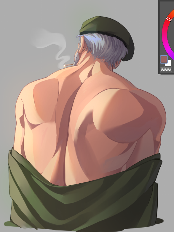 idk how to render back muscles