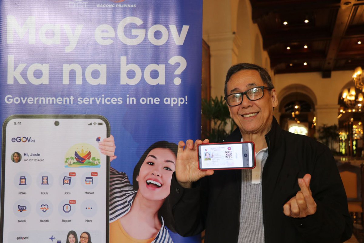 PIA_NCR's tweet image. The National Commission of Senior Citizens (NCSC), in partnership with the Department of Information and Communications Technology (DICT), officially launched the digital senior citizens ID on the Egovph app.  

#Digitalization #eGovPHSuperApp
@DICTgovph