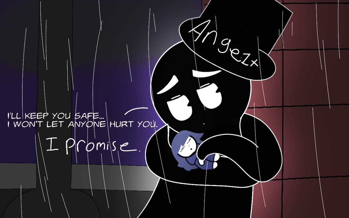 ang3lfollower33's tweet photo. So.. a backstory for Luna, she was betrayed and hurt by her old parents… even abandoned.. but Mr. Hollow found her and kept her safe forever, promising nothing bad would happen to her.

#mrhollow #lumahollow #sparksofcelestia #soc https://t.co/ZPx3pSBFN7