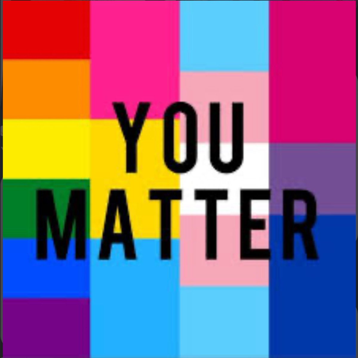 DrRonHolt's tweet photo. You matter https://t.co/DDAfEkJo0G