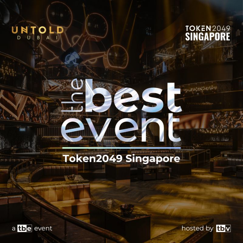 We are giving away 10 tickets for <a href="/token2049/">TOKEN2049</a>! Very excited to be the featured event of <a href="/token2049/">TOKEN2049</a> this year in Singapore! Comment with "TBE" to qualify. 🔥

The Best Event will take over The Marquee on the 29th &amp; The Penthouse of the Mandarin Oriental for 6 days/nights! We joined
