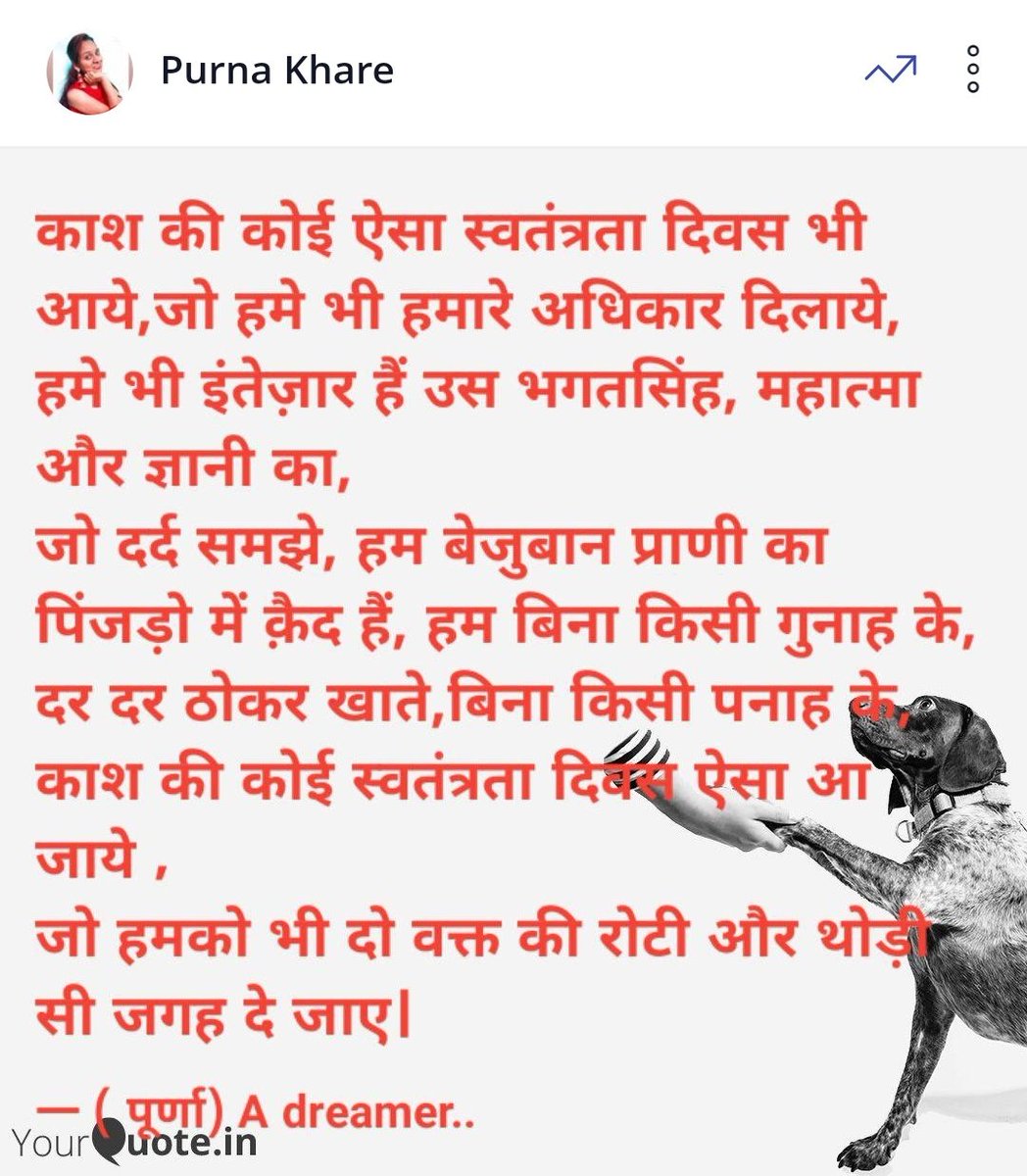 Purna12335867's tweet photo. #SaveDelhiDogs #SaveDelhiNCRDogs #savedelhincrdogs2025 #savestray
#indiependenceday #IndependenceDay https://t.co/WFcM9OPayx