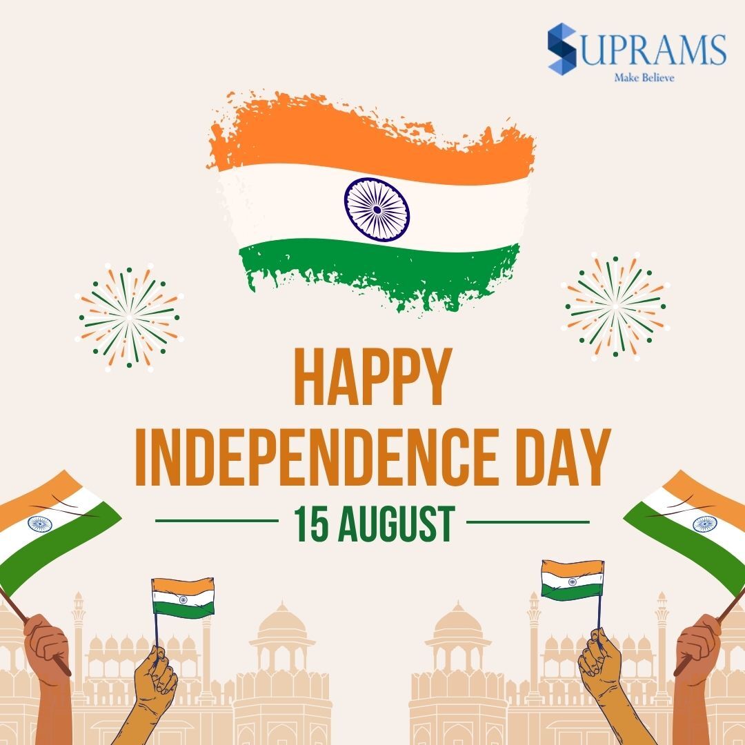 suprams_info's tweet photo. "This Independence Day, let’s celebrate the freedom that drives innovation and the security that keeps it safe. 🇮🇳✨
Suprams Info Solutions wishes you a Happy 15th August!"
.
.
#IndependenceDay #bharat #Suprams #ProudToBeIndian #India #Digital #Freedom #JaiHind https://t.co/gtL1QZ0zPH