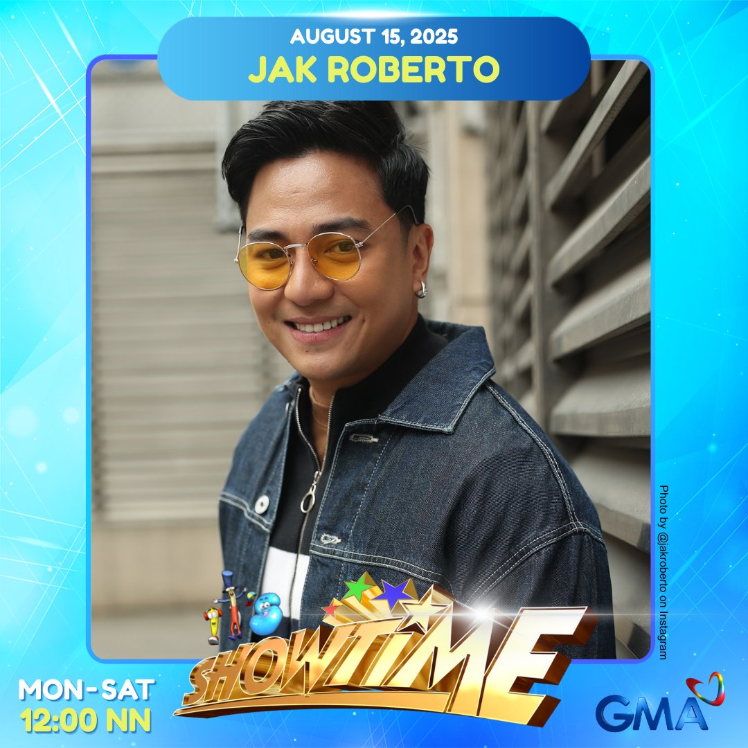 gmanetwork's tweet photo. Madlang Kapuso, makakasama nating muli ngayong Biyernes si Maymay Entrata! 🤩

Handa na ring maglaro sina Derrick Monasterio, Jak Roberto, Mikee Quintos sa #MasaSagotMoBa!

#ItsShowtime https://t.co/9n0wYIAf9e
