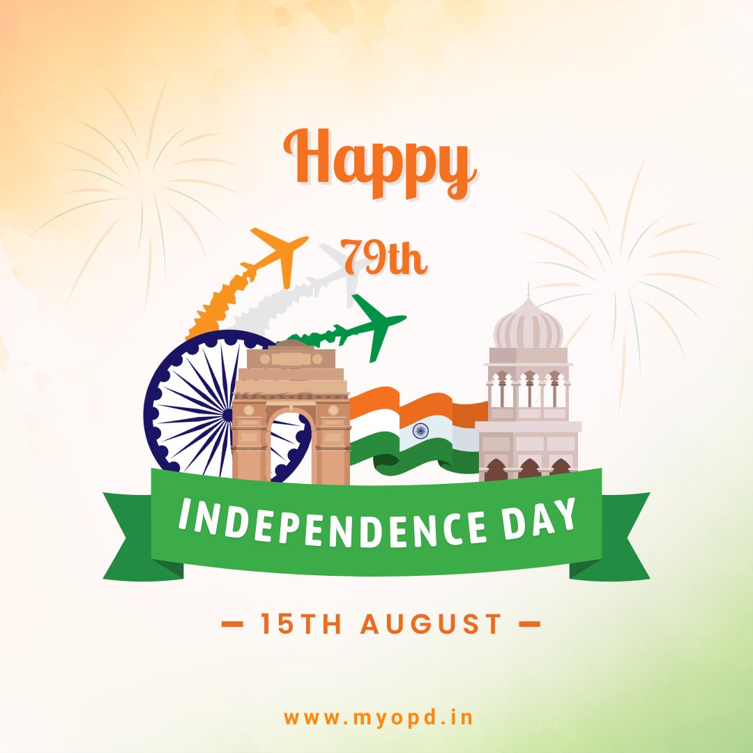 myopdin's tweet photo. MyOPD Clinic and Hospital Software team wishes everyone a very Happy Independence Day!

#HappyIndependenceDay https://t.co/hjWP6G1Jzw