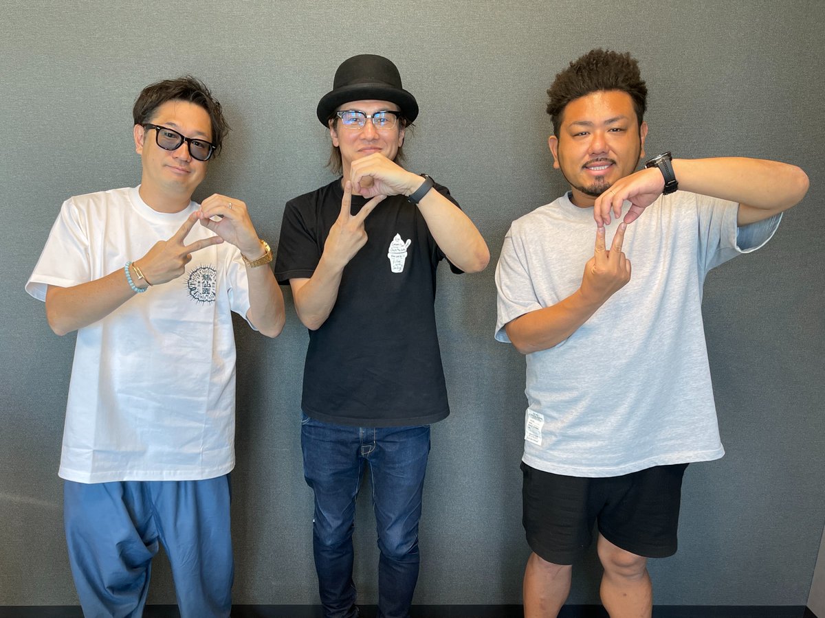 #124／2025年8月12日［火］
#Podcast で聴く⬇️
open.spotify.com/episode/0CgxFU…

🎙️ゲスト
アイスクリーム専門家🍦
#アイスマン福留 さん
<a href="/iceman_ax/">アイスマン</a>
＜トーク後半＞

#あいぱく® <a href="/i89fes/">あいぱく®︎</a>
#あべのハルカス 近鉄本店
😋 8/18 まで 開催中！🍨✨

🎙️MC
#鬼越トマホーク
金ちゃん <a href="/kinno06/">鬼越トマホーク 金ちゃん</a>
エムトラスト 松井さん