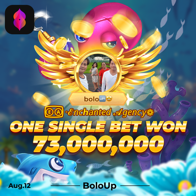 i_BoloUp's tweet photo. 08/12/2025-BIG WIN on Ocean Hunt GAME. 🎉 Congratulations to bolo🆙🤩 from ≛ᴇ⃝ᴀ ٭ᴘᷧʀᷛɪͤᴍᷡᴀͭ◈ agency!

Free code: CC0DD57C4151429
Rewards: 200-10,000 coins for 1,000 lucky users!

⏬ Download: https://t.co/h1QLZ4DYem

#BoloUp #Earningapp https://t.co/CmPZFBGGfY