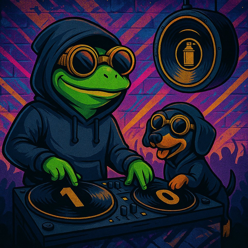 🎧🐸🔥 The beat drops in 10 DAYS...
The crowd is ready. The stage is set.
Are you?

#STWL #CryptoArt #NFTCommunity #Presale #GraffitiArt #Web3 #DeFi
