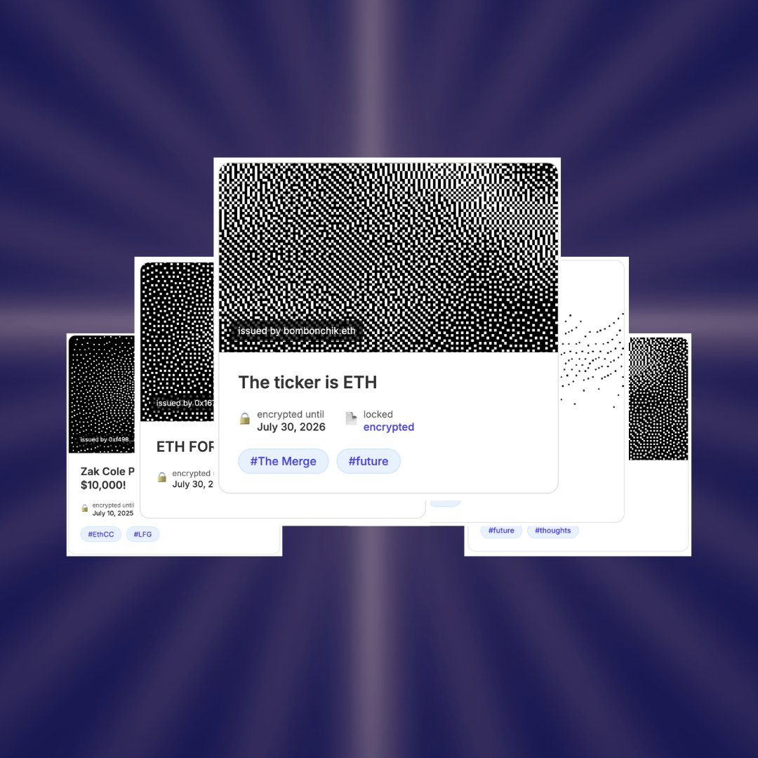 Ethereum Time Capsule tweet media