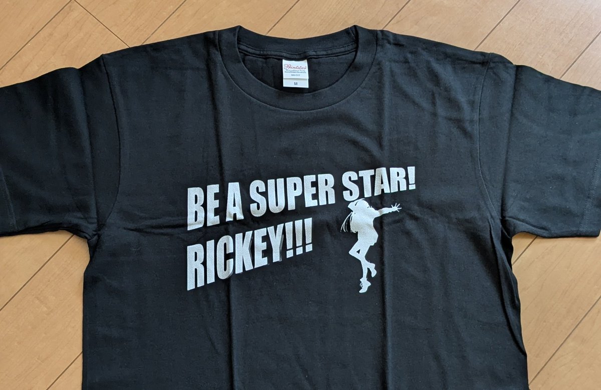 BD7mg5's tweet photo. 2代目Tシャツ来たァー!
#RICKEY #BEASUPERSTAR https://t.co/MnOjlbD0d7