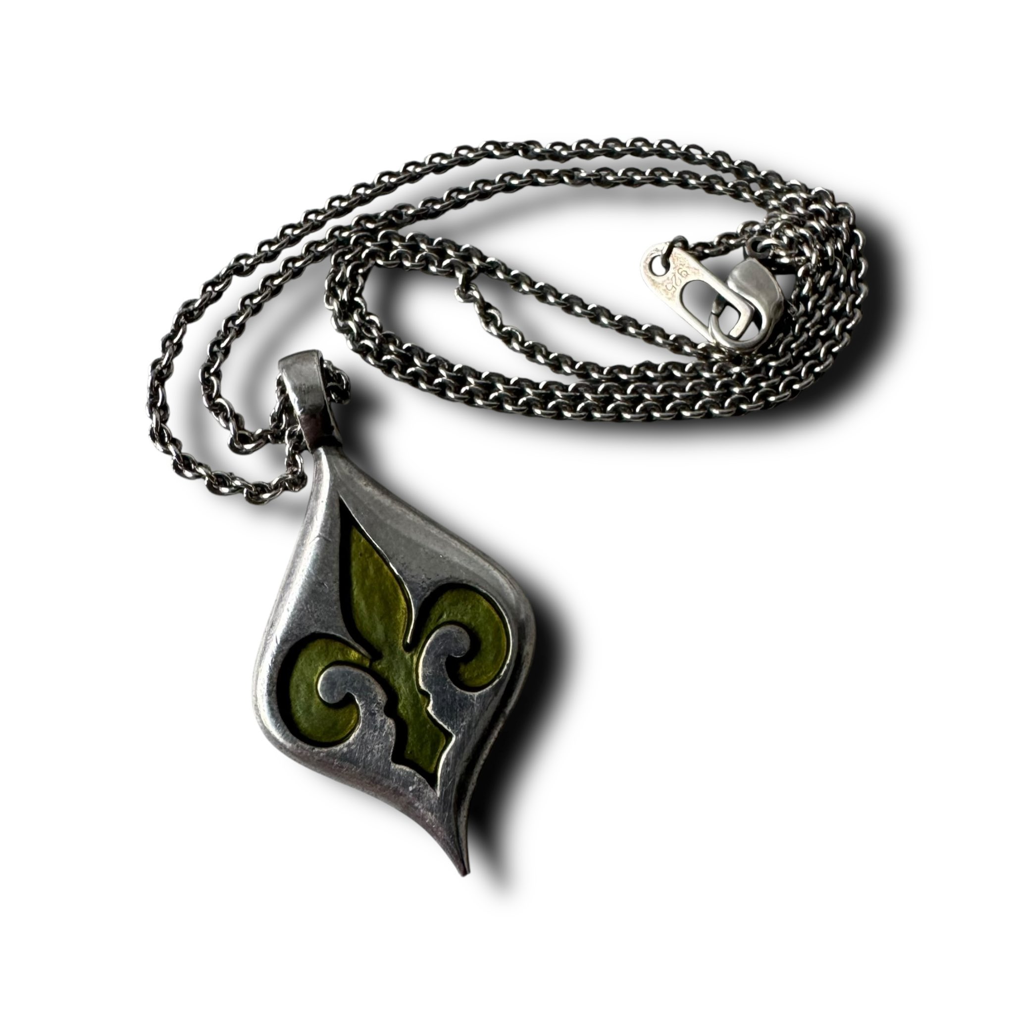 SAAD リリーモチーフ ネックレス Silver925 SAAD リリーモチーフ ネックレス Silver925