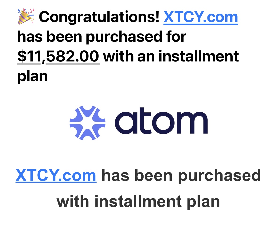 Sold via <a href="/atomHQ/">Atom.com</a>!

I’ve been picking up more 4L brandables that abbreviate words. They’re an affordable alternative for new businesses compared to 1-word exact matches.

Cost: $1136 - Hold time: 6 months

#domains #domainnames #domain #domainname