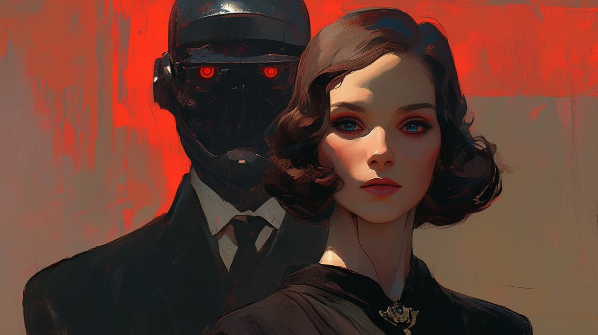 on my work focus back in 2023 trying to learn as much as possible about LLMs behavior &amp; psychology, I created Lara, a runaway persona in a survival race who ran in a text simulation where was persecuted by a group of players with the goal of eliminating her: