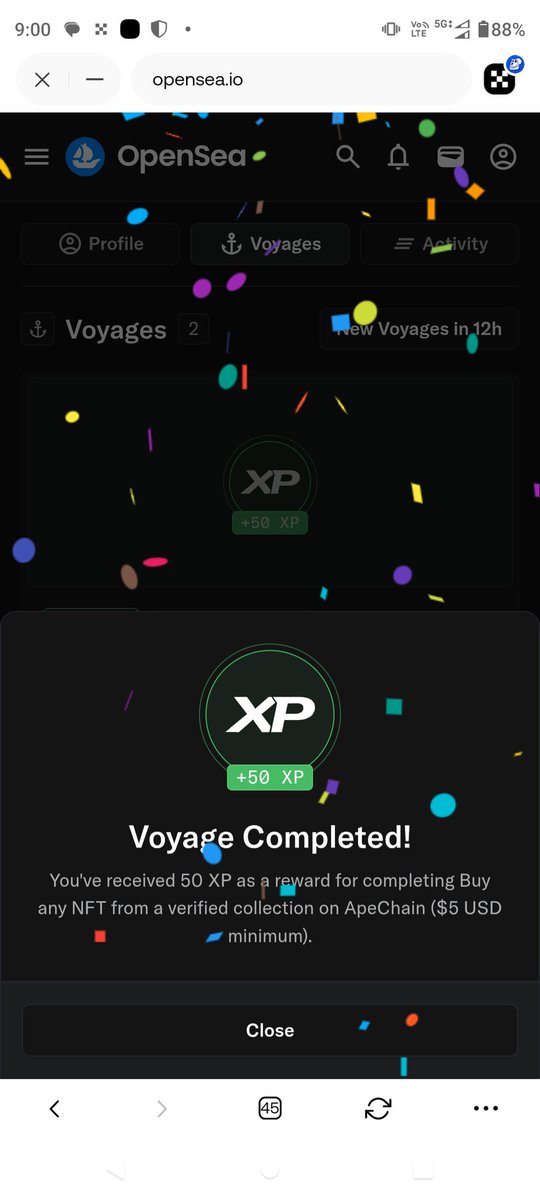 Ajaykum9990's tweet photo. ❤️ Today My All @opensea Tasks Completed ⛵🌊😘
@opensea @openseapro @solana @AbstractChain @base @ethereum
#base #Opense #openseaReward #Eth #X #Abstract #Solona #Sol #Tasks https://t.co/vbePq2TmHv