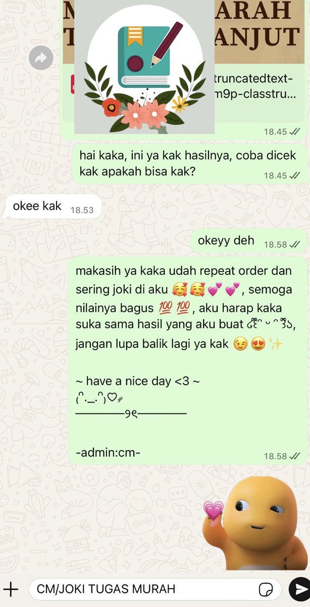 bboommann's tweet image. 2657. Joki Unlock Scribd 4 Link + Slideshare

- Rate (From Customer): 10/10 😍
- Sering repeat nih &amp;lt;3 

Bagi kaka yang mw jokii bisa langsung: 
💌 WA: wa.me/message/57SMLS…
⏩ Testi Jokian: bit.ly/jokitugascm

#jokiunlock #trusted #scribd #murah #jokitugas #slideshare