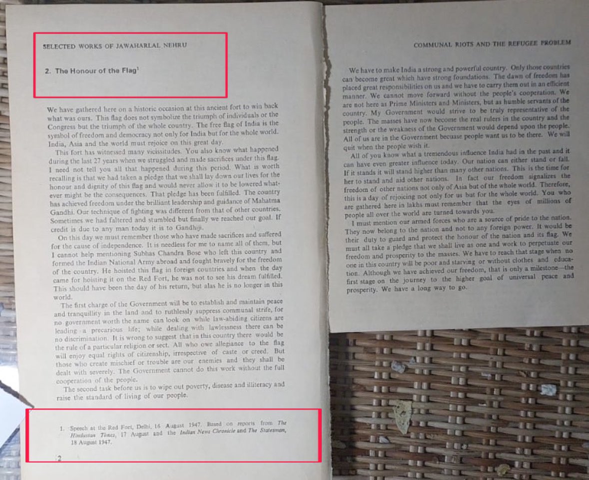 At the midnight hour of Aug 14, 1947, the Constituent Assembly met and soon thereafter Jawaharlal Nehru delivered his iconic and immortal Tryst with Destiny Speech.

All newspapers on the morning of Aug 15, 1947, carried a message to the people of India as well as to overseas