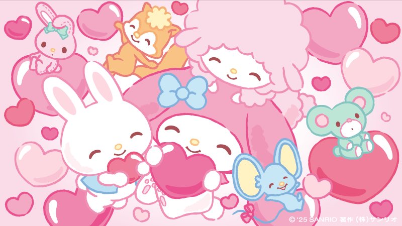 みんなと　ず～っと　にこにこで　いられると　いいな♡